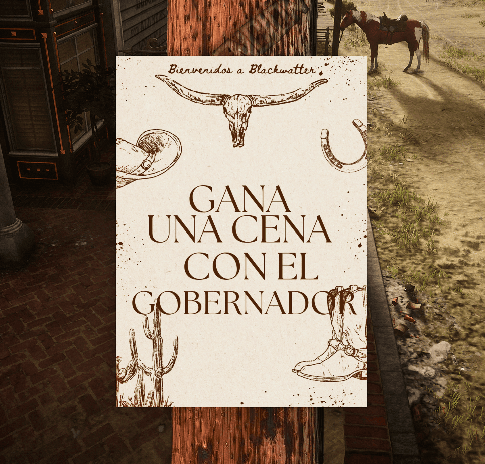 Resultado del cartel colocado